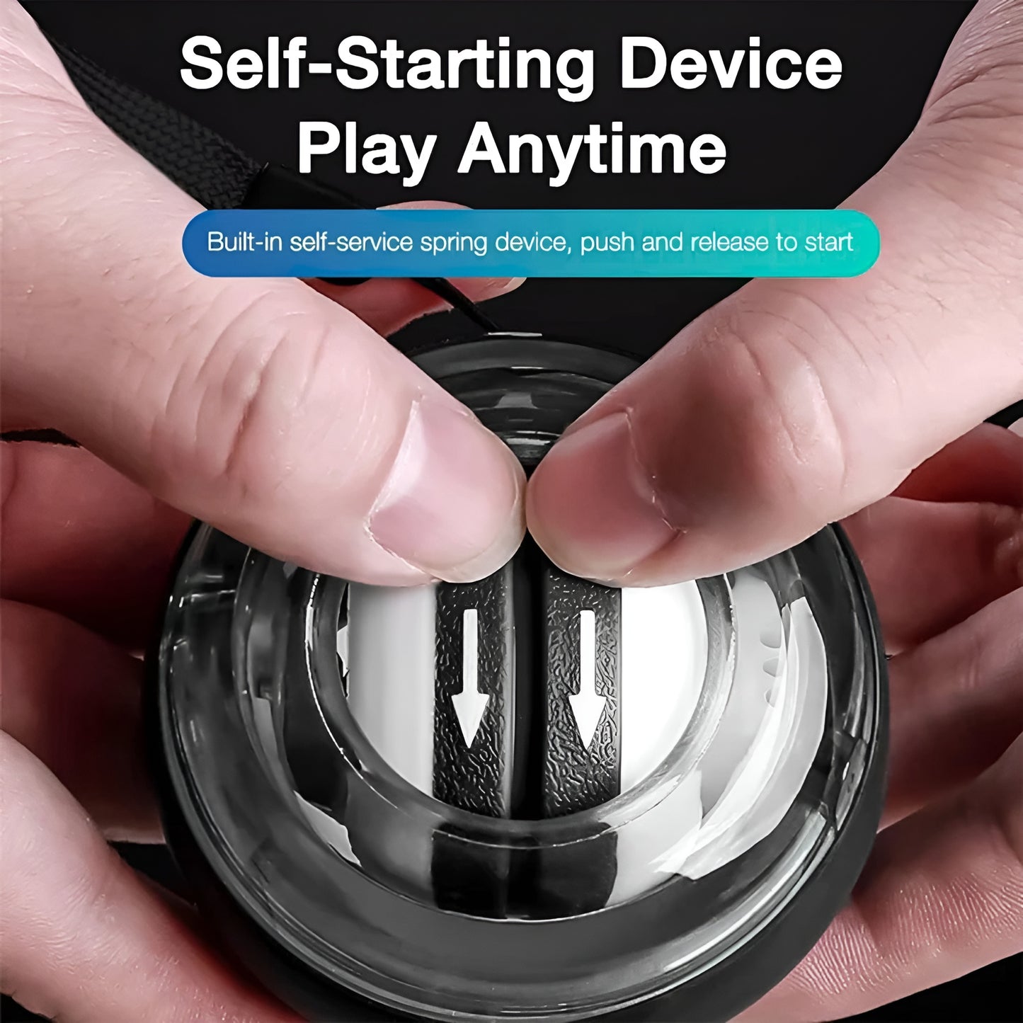 Gyro LED Power Ball Forearm Exerciser