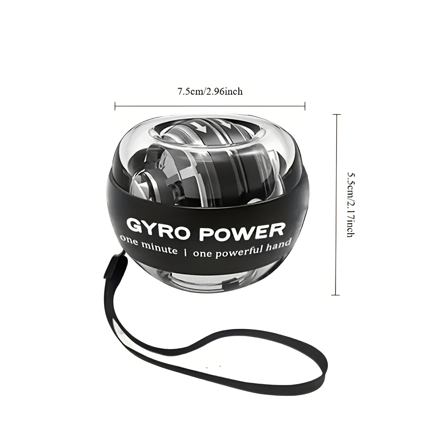 Gyro LED Power Ball Forearm Exerciser