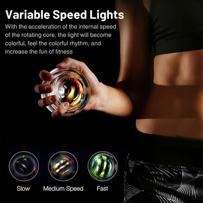 Gyro LED Power Ball Forearm Exerciser